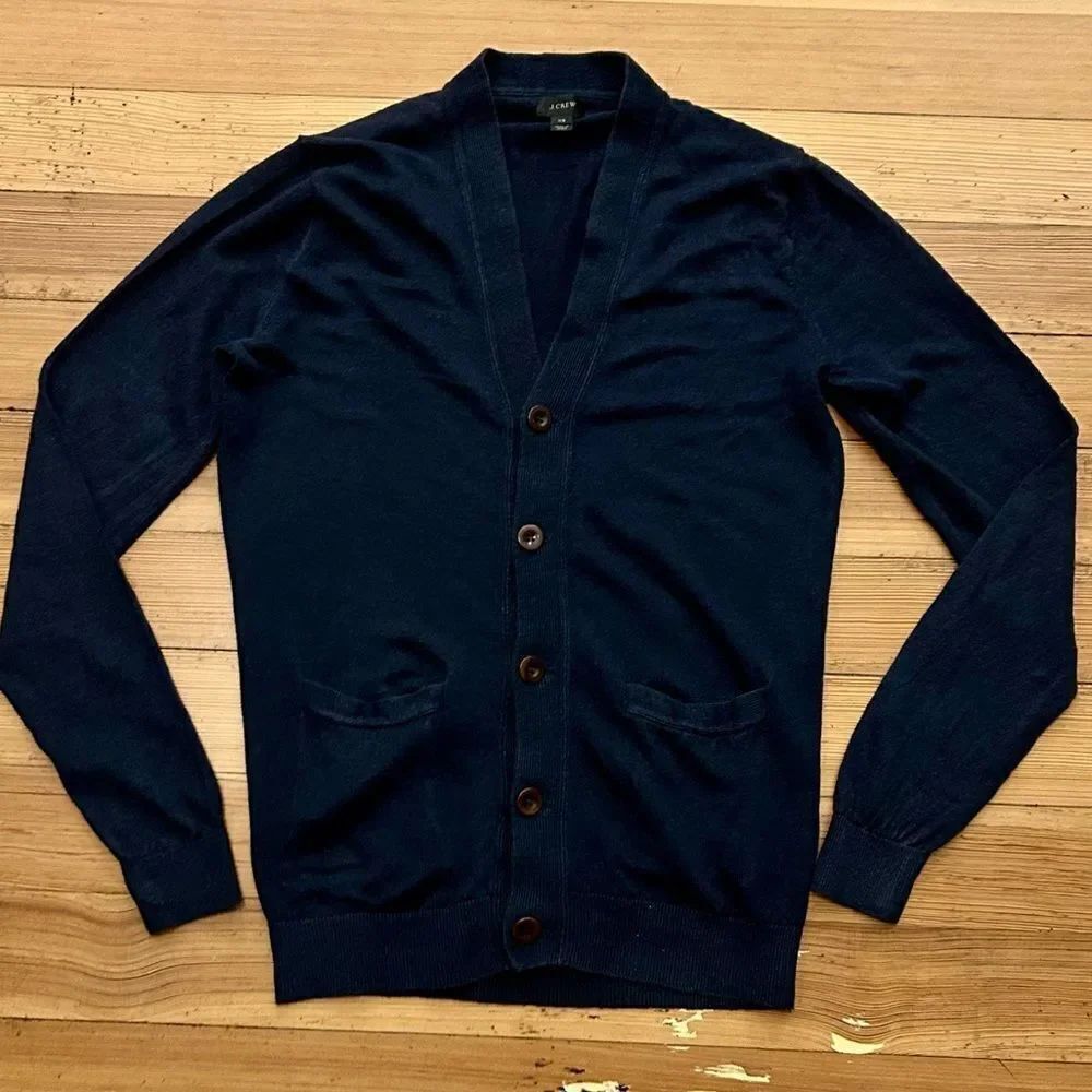 J. Crew European linen cardigan. Size XS.